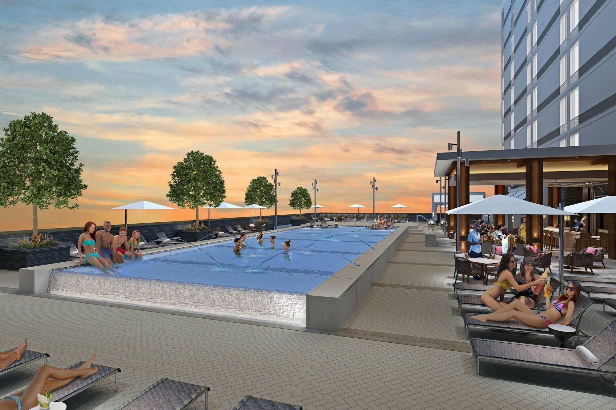 Springhill Suites By Marriott Nashville Downtown/Convention Center Eksteriør bilde